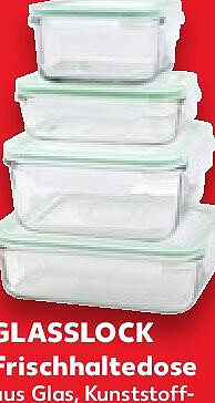 GLASSLOCK Frischhaltedose ca. 400 ml