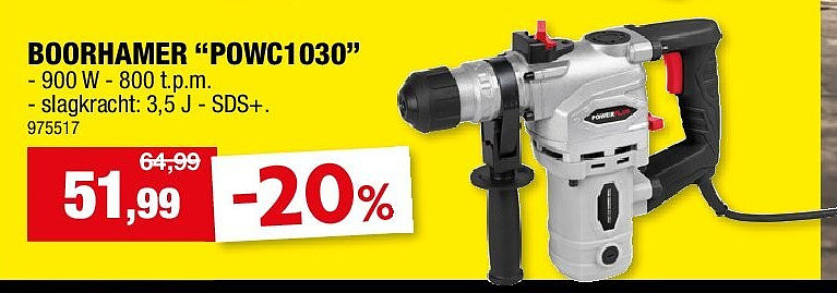 BOORHAMER “POWC1030”
