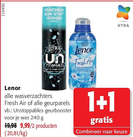 Lenor Unstoppables geurbooster voor je was 240 g