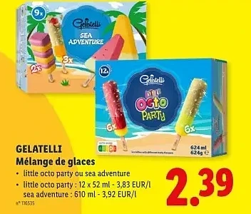 Mélange de glaces