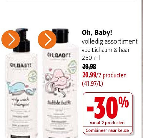 Oh, Baby! volledig assortiment