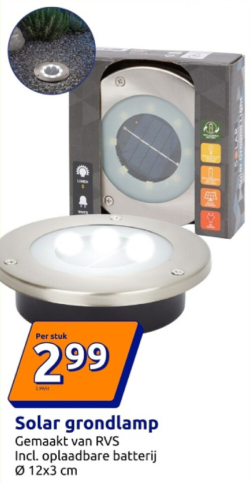 Solar grondlamp