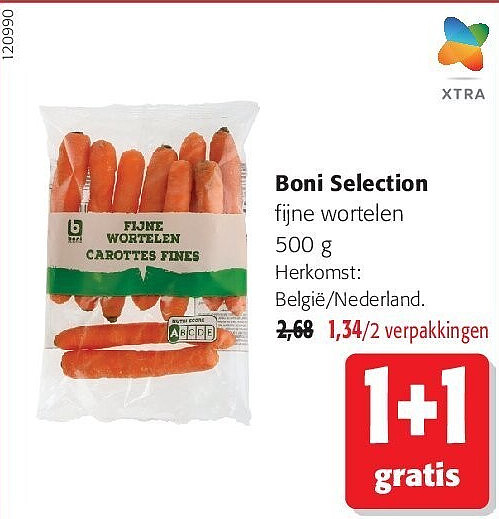 Boni Selection fijne wortelen 500 g