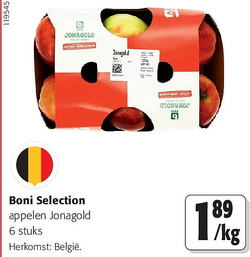 Boni Selection appelen Jonagold 6 stuks