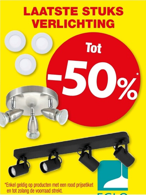 LAATSTE STUKS VERLICHTING