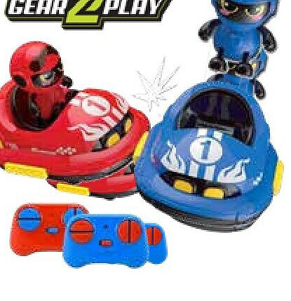 R/C Crazy bumpercars duo set