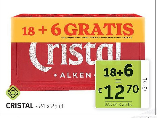 CRISTAL - 24 x 25 cl
