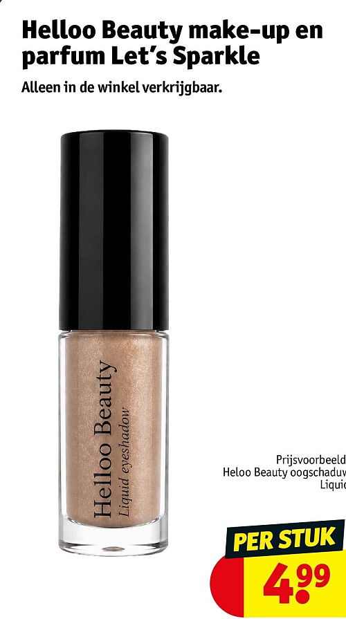 Helloo Beauty make-up en parfum Let’s Sparkle