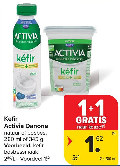 Kefi r Activia Danone
