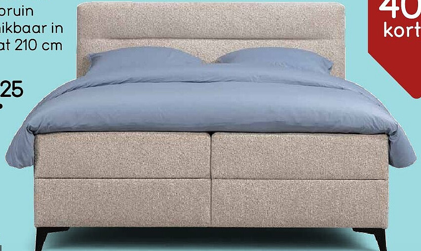 Boxspring Bergen elektrisch