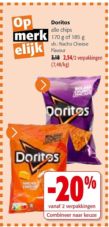 Doritos Nacho Cheese Flavour
