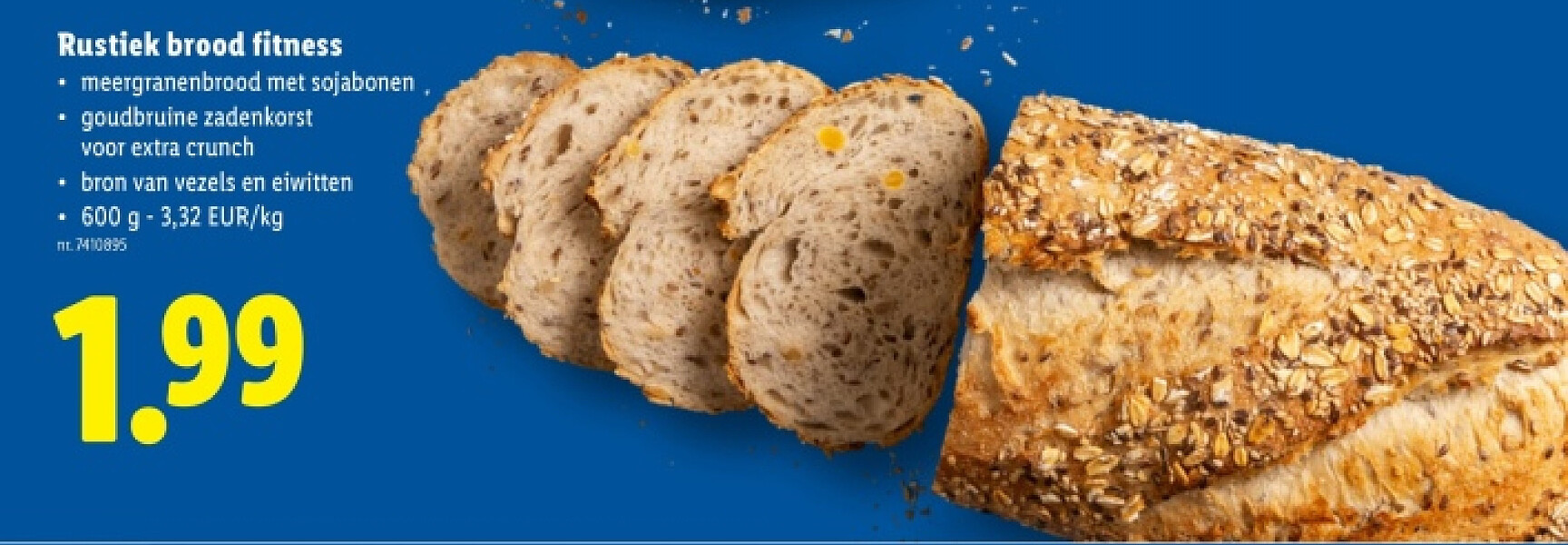 Rustiek brood fitness