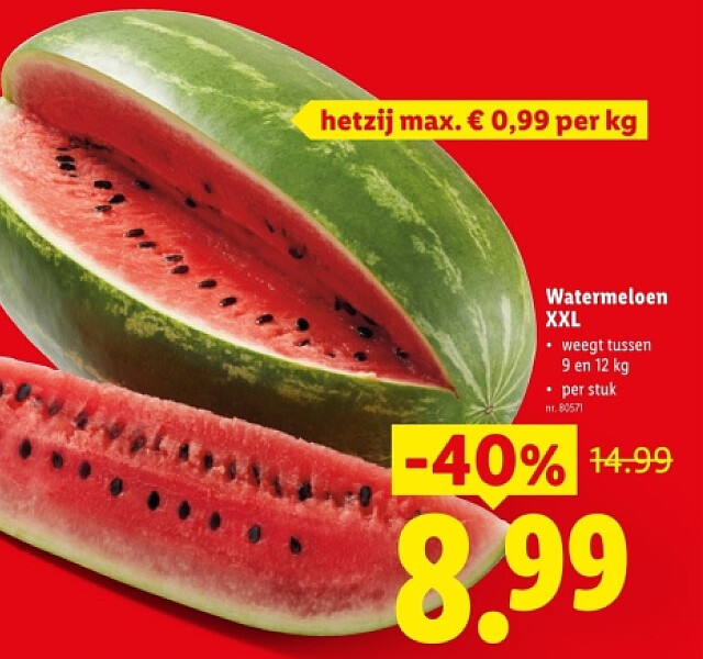 Watermeloen XXL