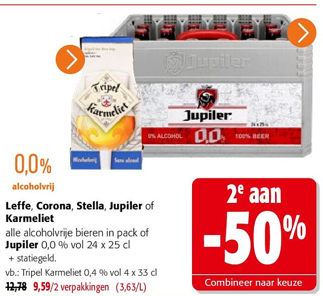 Tripel Karmeliet 0,4 % vol 4 x 33 cl