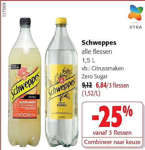 Schweppes Citrussmaken Zero Sugar