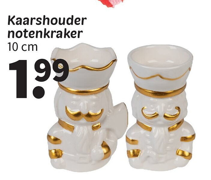Kaarshouder notenkraker 10 cm
