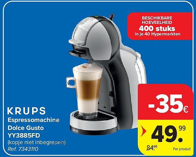 Espressomachine Dolce Gusto YY3885FD