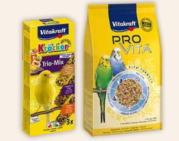 Vitakraft voer en snacks voor vogels