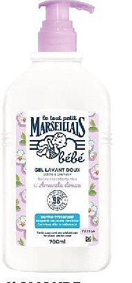 Gel lavant à l'amande douce Le Tout Petit Marseillais Bébé 700 ml