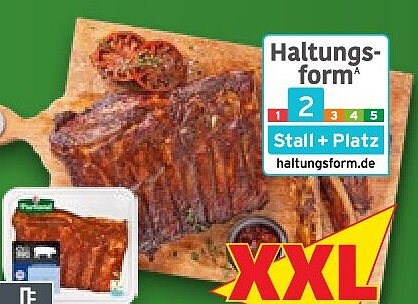 Pork Ribs BBQ Style XXL