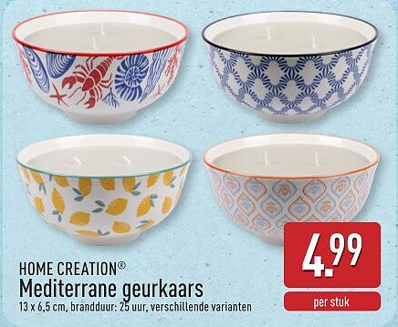 Mediterrane geurkaars