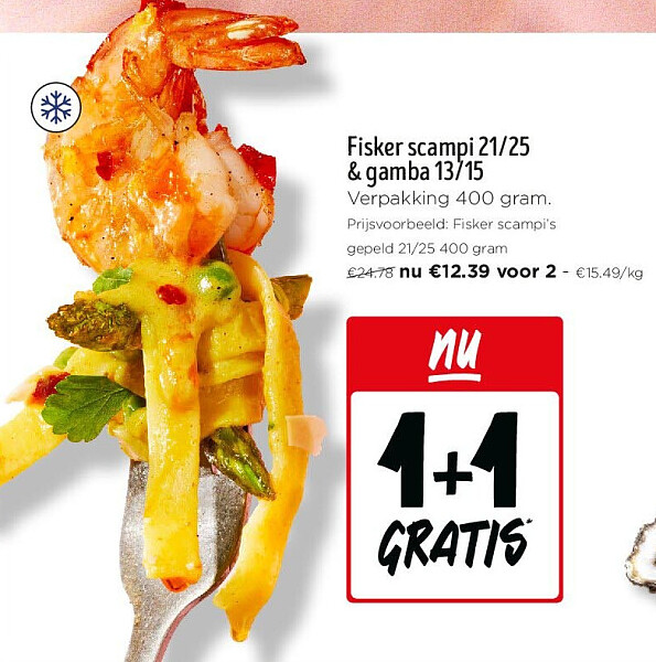 Fisker scampi 21/25 & gamba 13/15