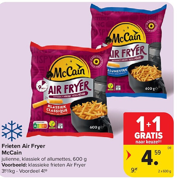 Frieten Air Fryer McCain