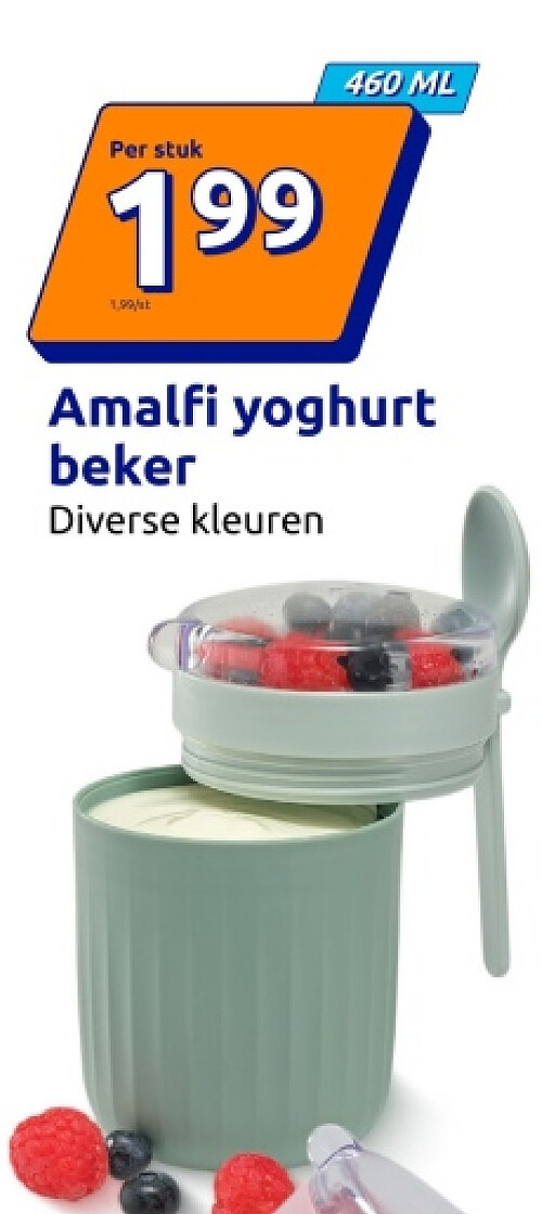 Amalfi yoghurt beker