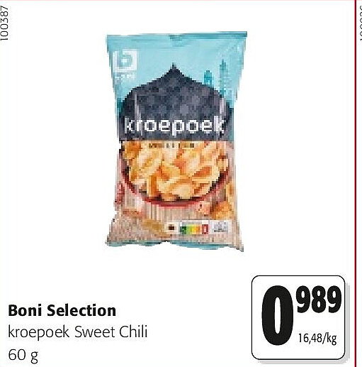Boni Selection kroepoek Sweet Chili 60 g