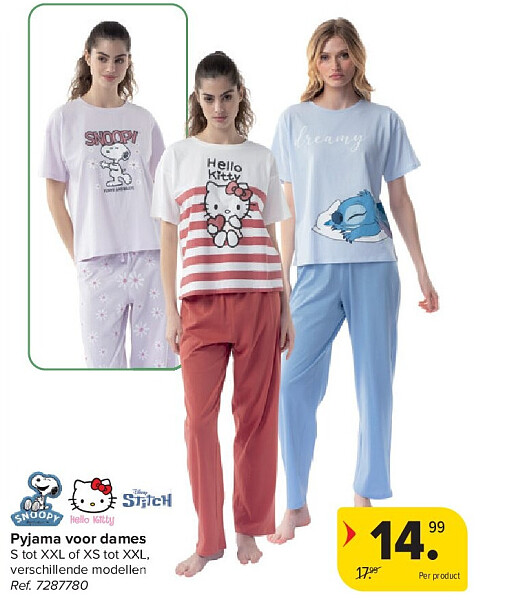 Pyjama voor dames