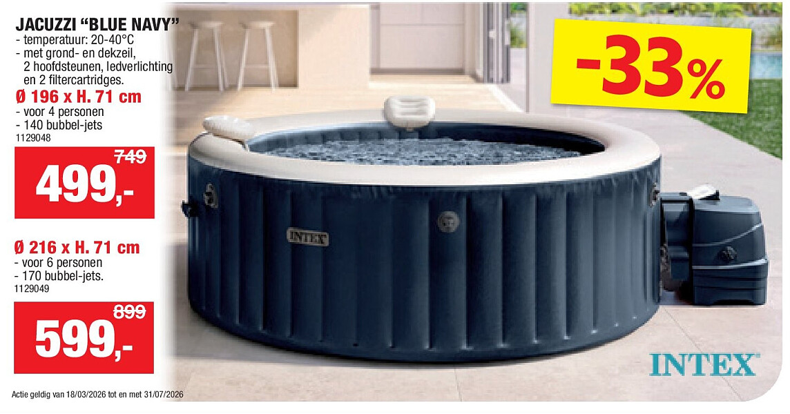 JACUZZI “BLUE NAVY”