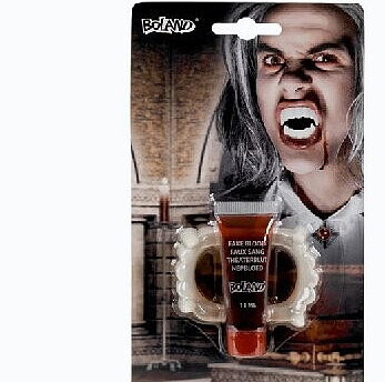 Vampier Set Tanden + Bloed