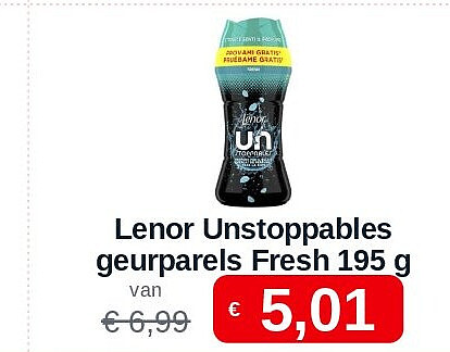 Lenor Unstoppables geurparels Fresh 195 g