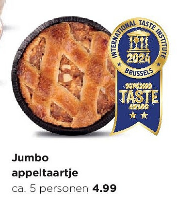 Jumbo appeltaartje