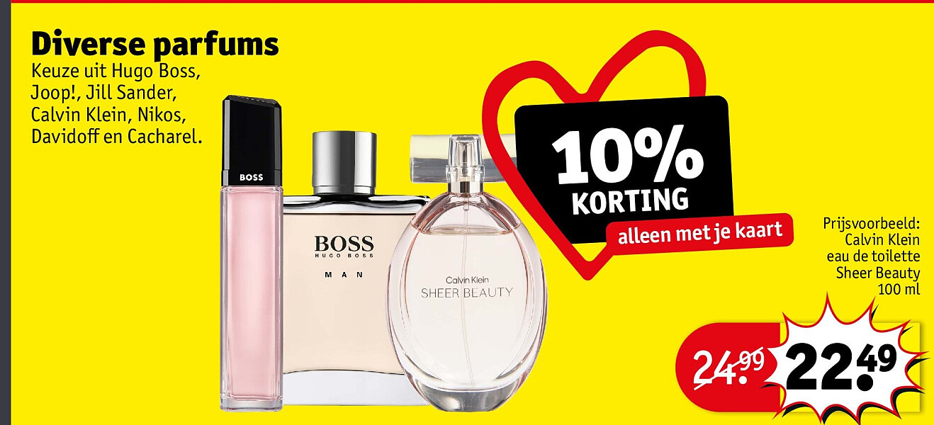 Diverse parfums