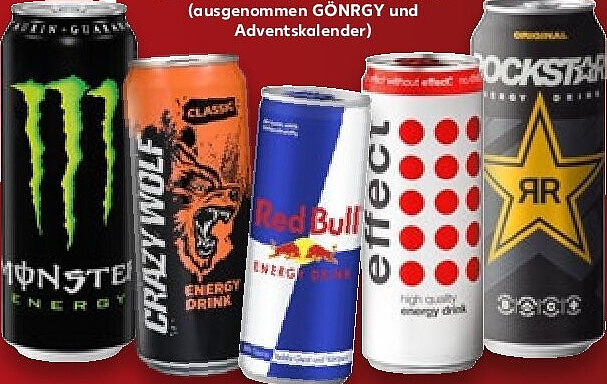 Alle Energydrinks