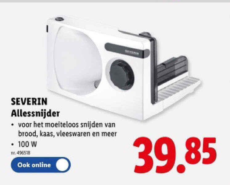 SEVERIN Allessnijder