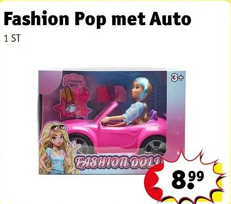 Fashion Pop met Auto