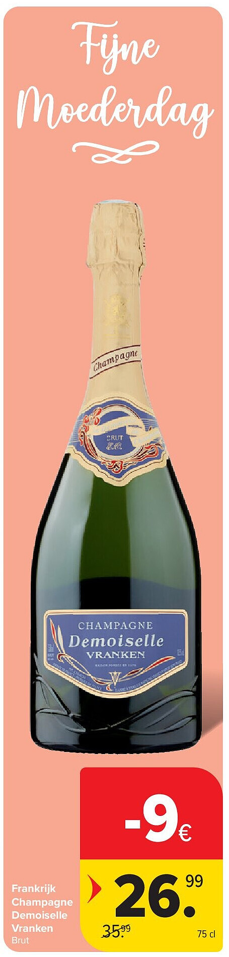 Frankrijk Champagne Demoiselle Vranken