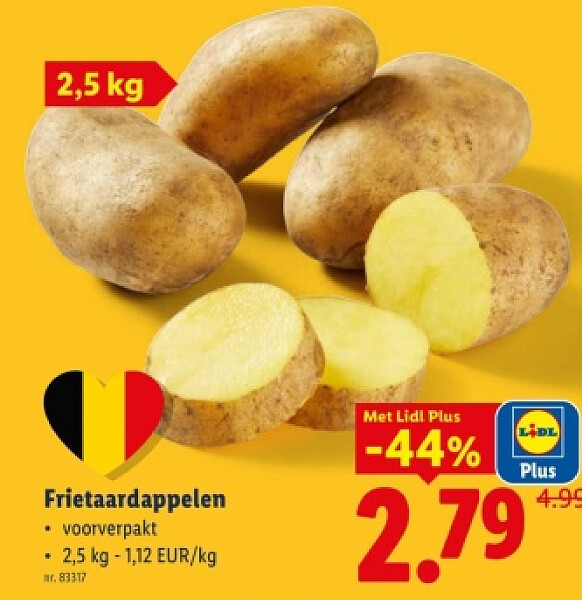 Frietaardappelen
