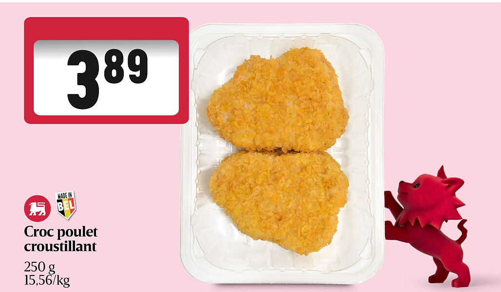 Croc poulet croustillant