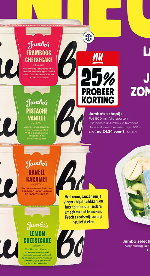 Jumbo’s schepijs