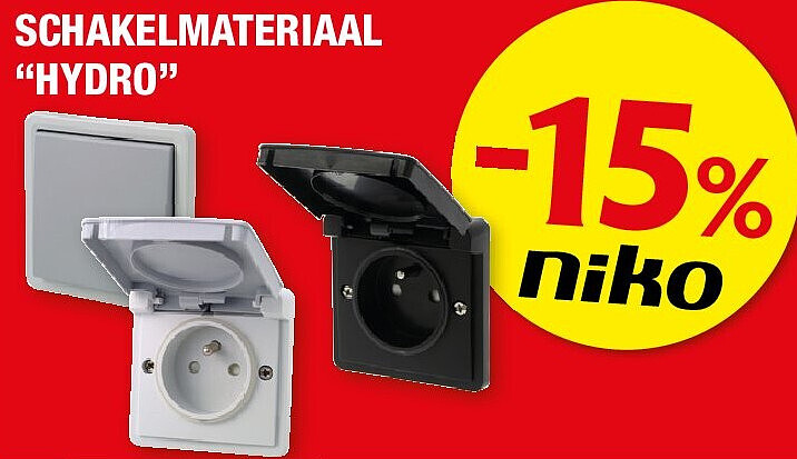 SCHAKELMATERIAAL “HYDRO”