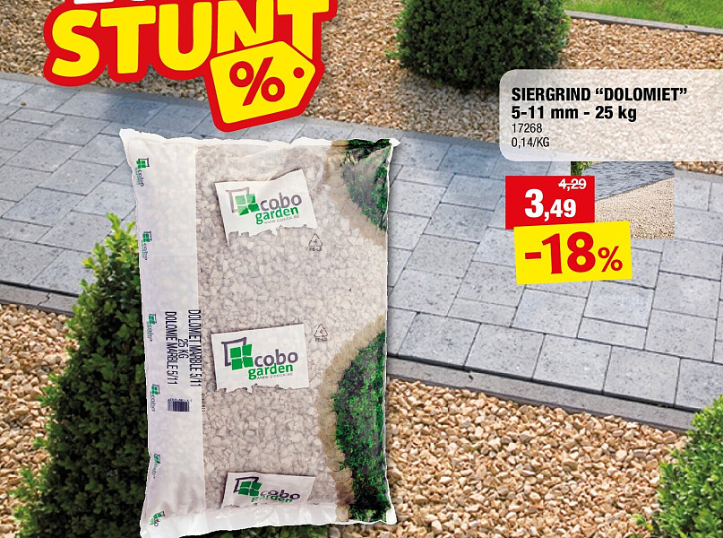 SIERGRIND “DOLOMIET” 5-11 mm - 25 kg
