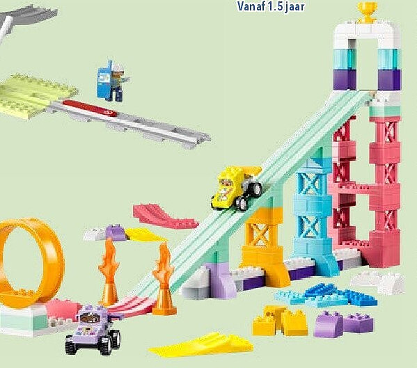 3-in-1 creatieve hellingen met voertuigen