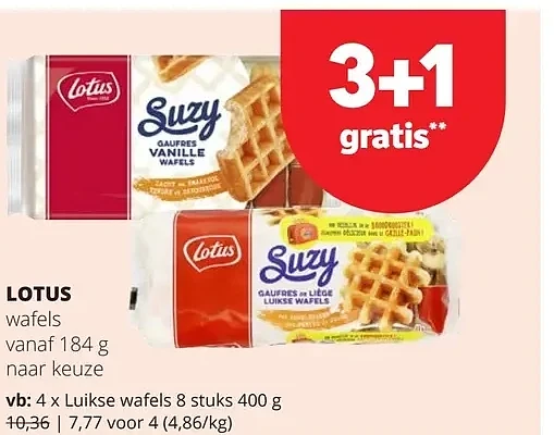 LOTUS Luikse wafels 8 stuks 400 g
