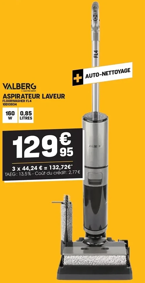 ASPIRATEUR LAVEUR