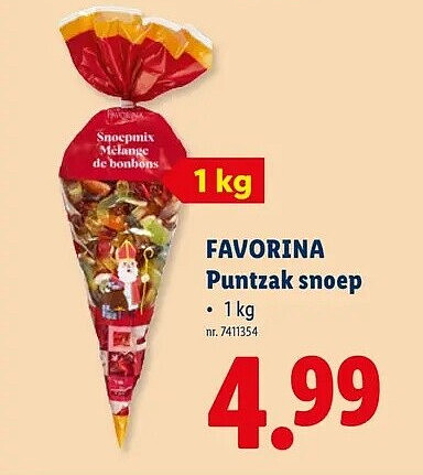 FAVORINA Puntzak snoep