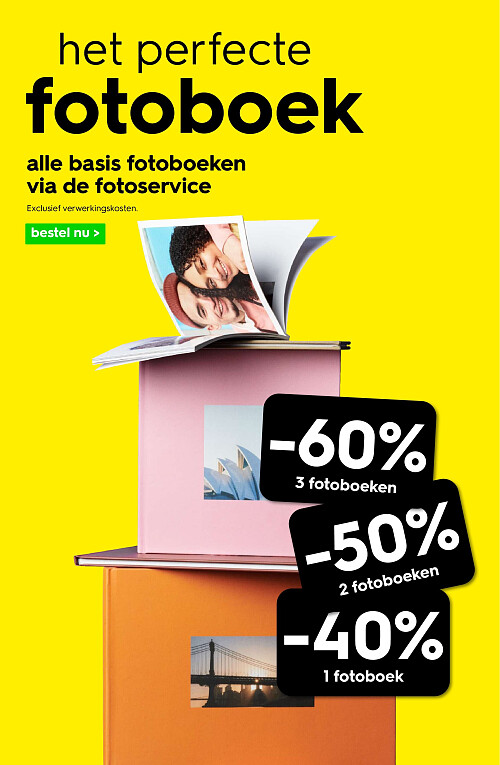 alle basis fotoboeken via de fotoservice