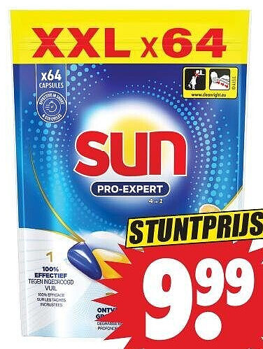 Sun Pro-Expert vaatwastabs